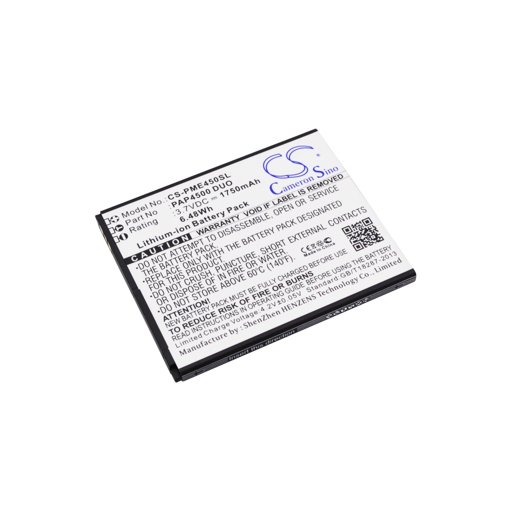 Batterie de téléphone portable Prestigio CS-PME450SL