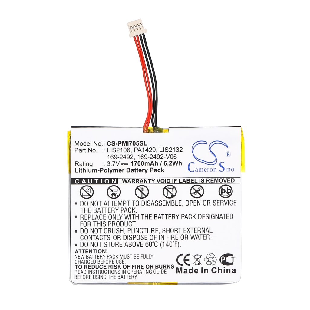 Tablette Batterie Palm CS-PMI705SL