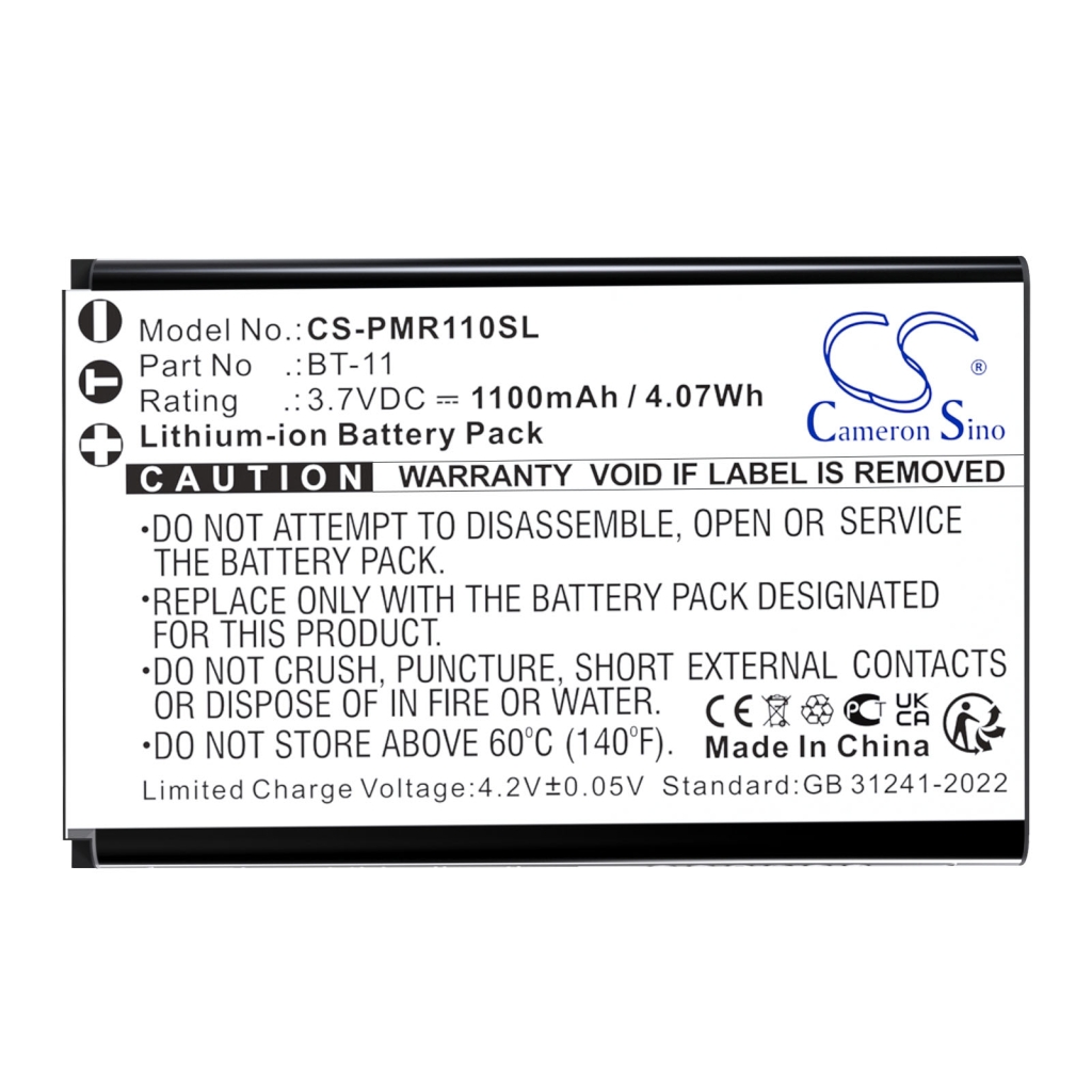 Batterie de téléphone sans fil Toshiba CS-PMR110SL