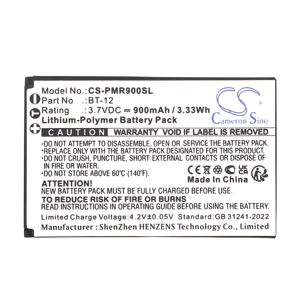 Batterie de téléphone sans fil CASIO CS-PMR900SL