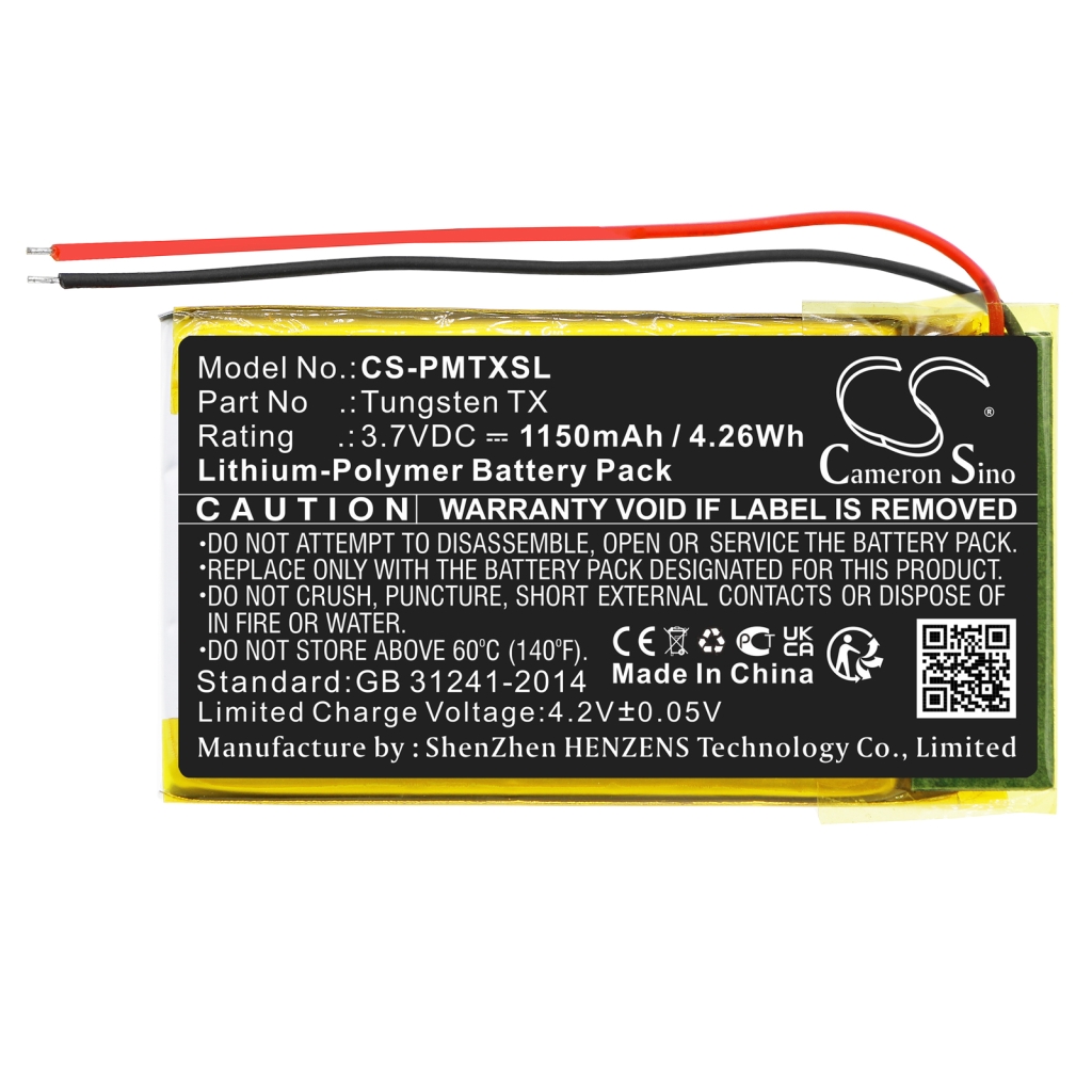 Tablette Batterie Palm Tungsten TX