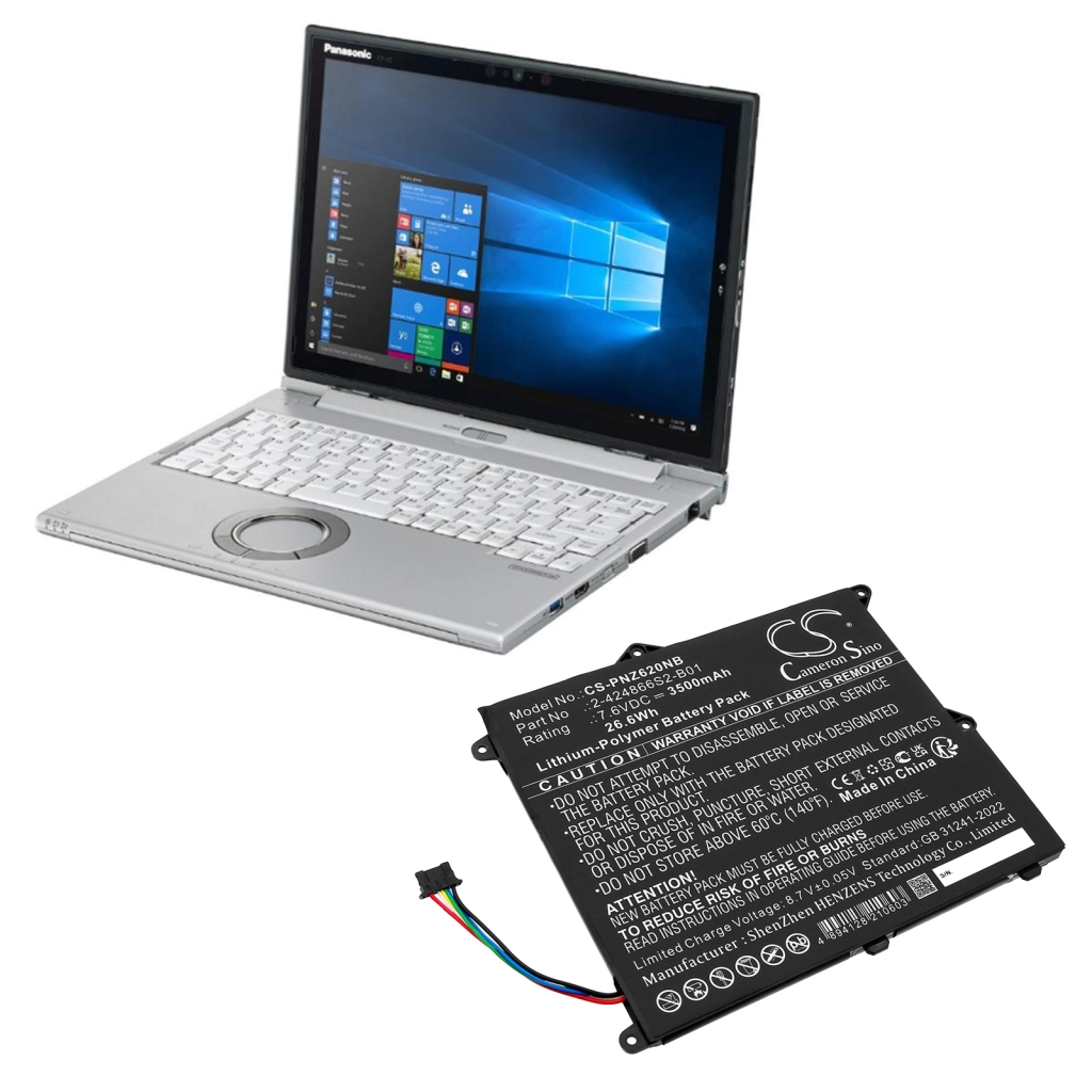 Batterie pour ordinateur portable Panasonic CF-XZ6HFAQR