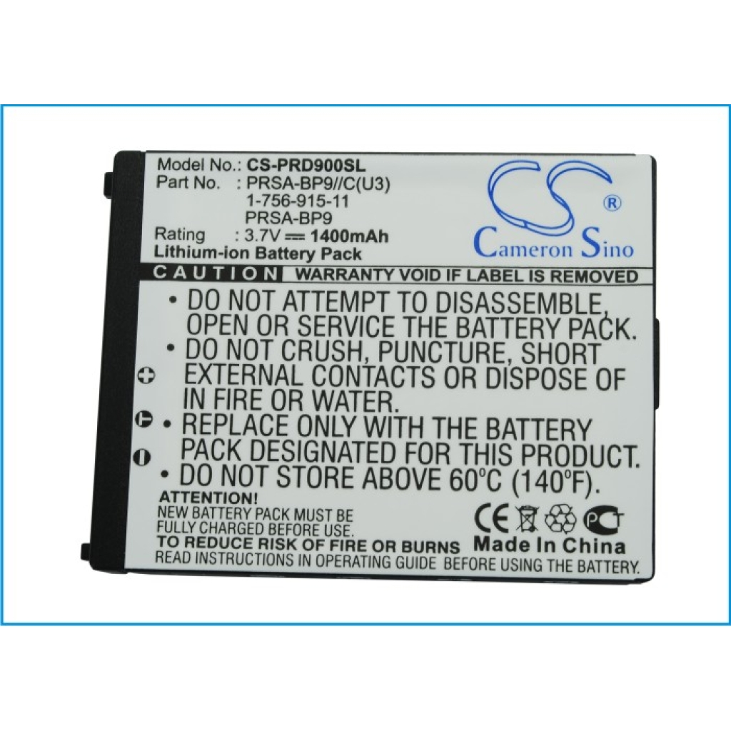 Batteries Remplace PRSA-BP9