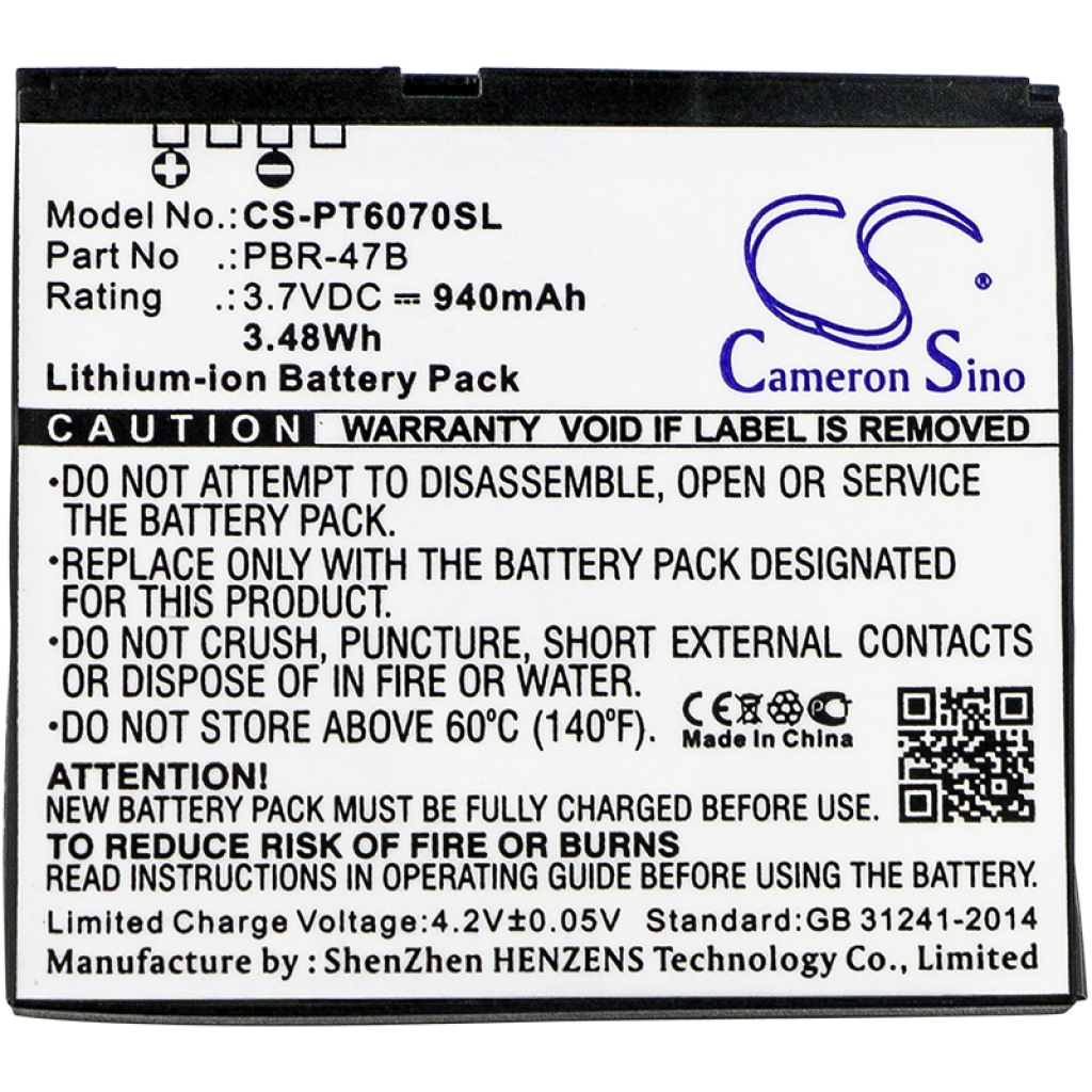 Mobile Phone Battery Pantech CS-PT6070SL
