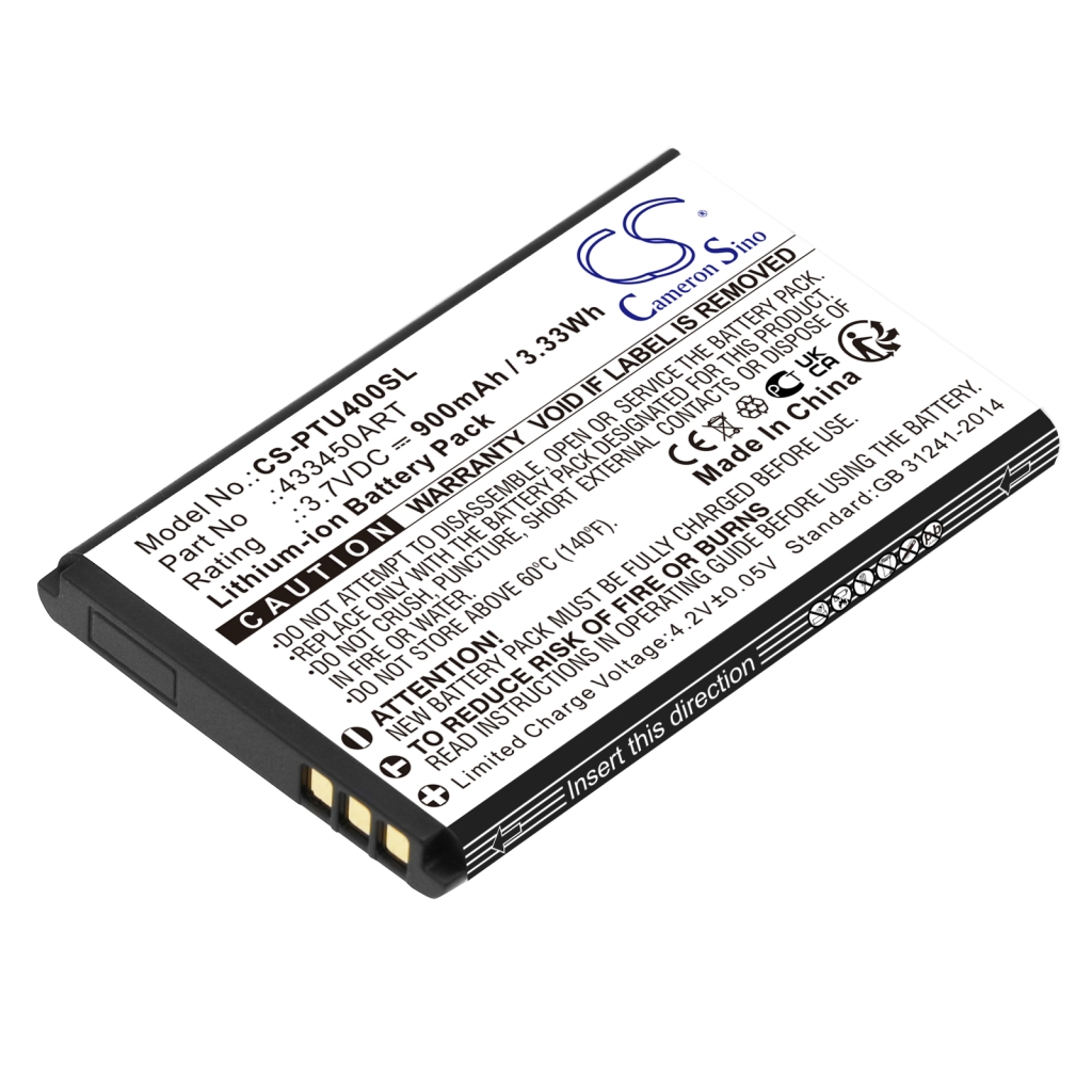 Remplacement de batterie compatible pour Panasonic 433450ART