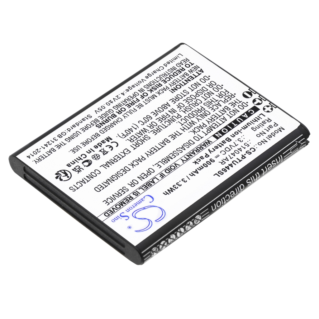 Remplacement de batterie compatible pour Panasonic 514047AR