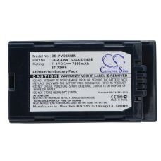 Remplacement de batterie compatible pour Panasonic CGA-D54,CGA-D54S,CGA-D54SE,CGA-D54SE/1B,CGA-D54SE/1H...