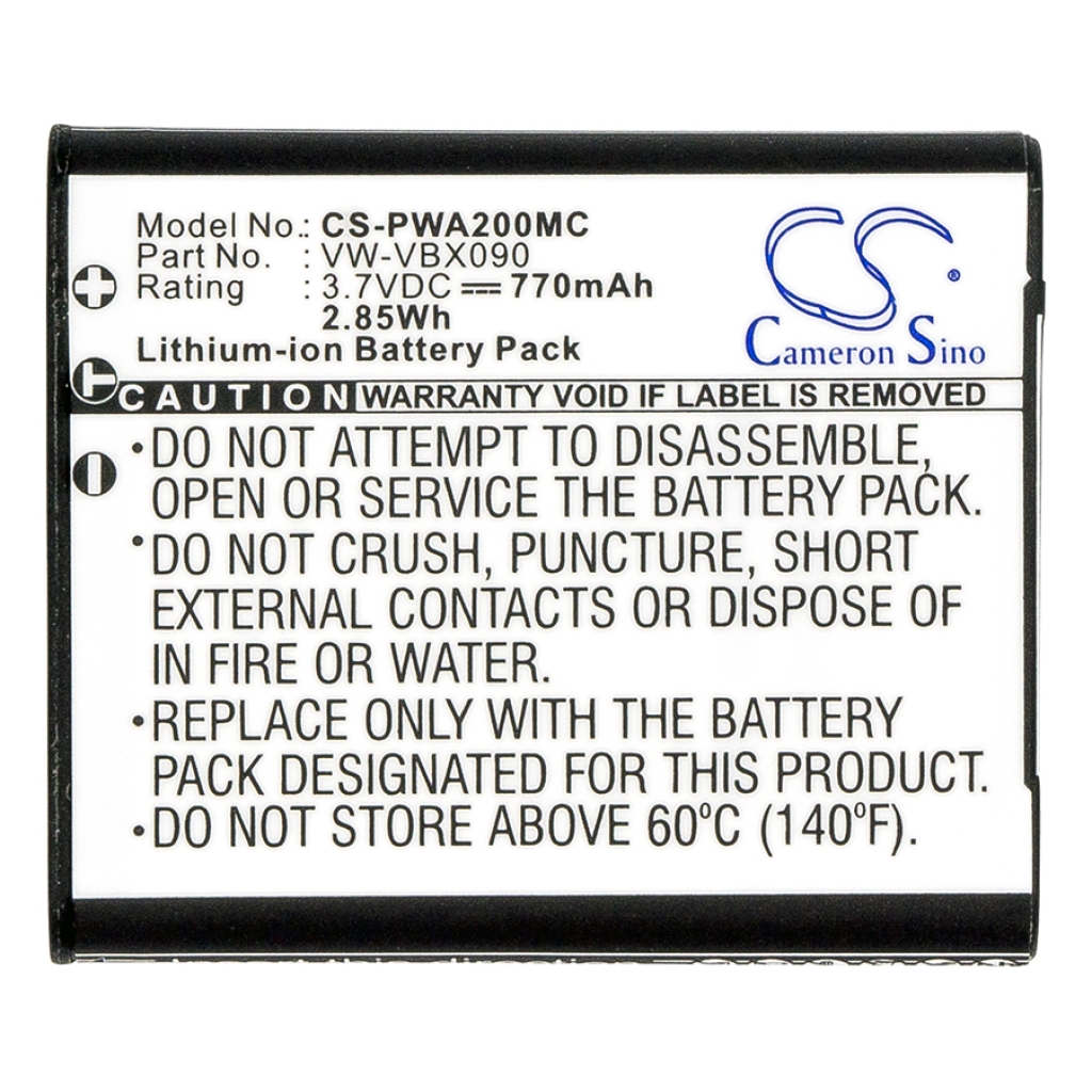 Batterie de l'appareil photo Panasonic WA2
