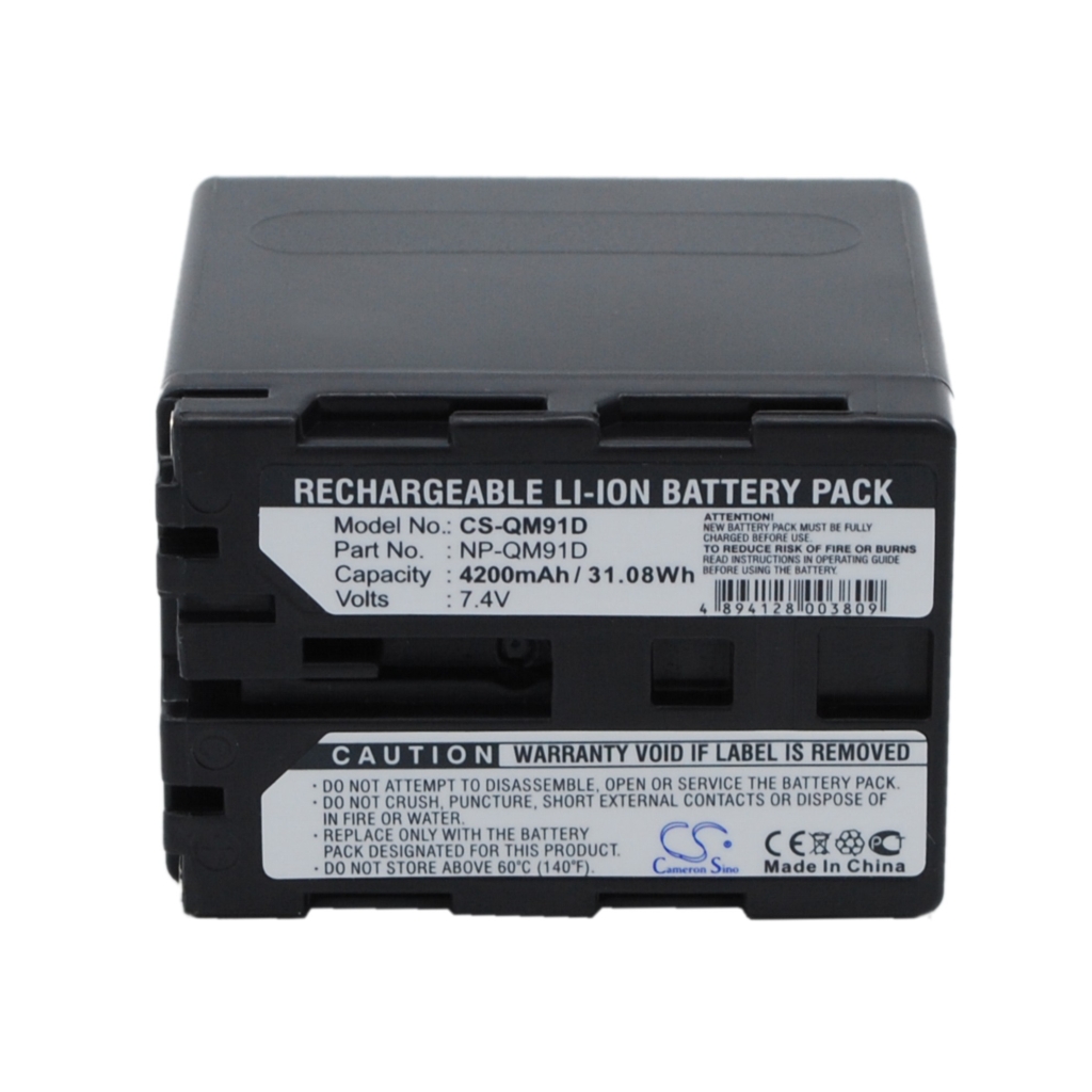 Batteries Remplace NP-QM91D
