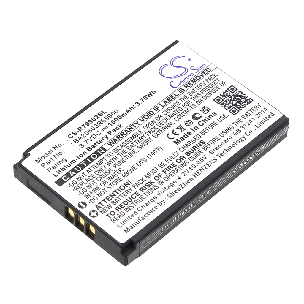 Batteries Remplace BA20603R69900