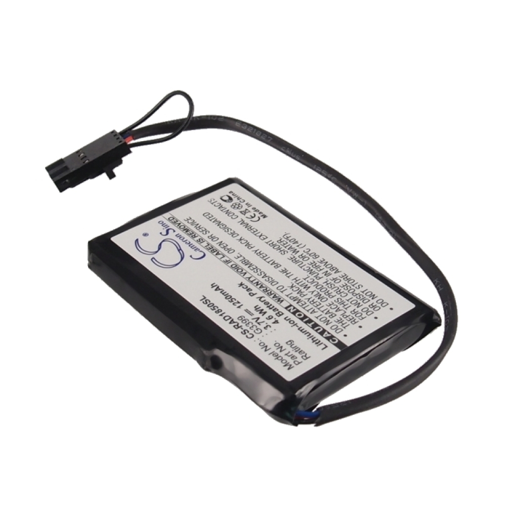 Batterie pour ordinateur portable DELL CS-RAD1850SL