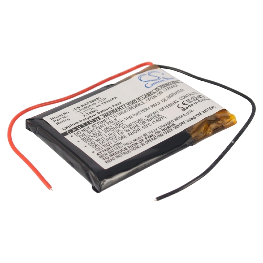 Remplacement de batterie compatible pour RAC LP053443 1S1P