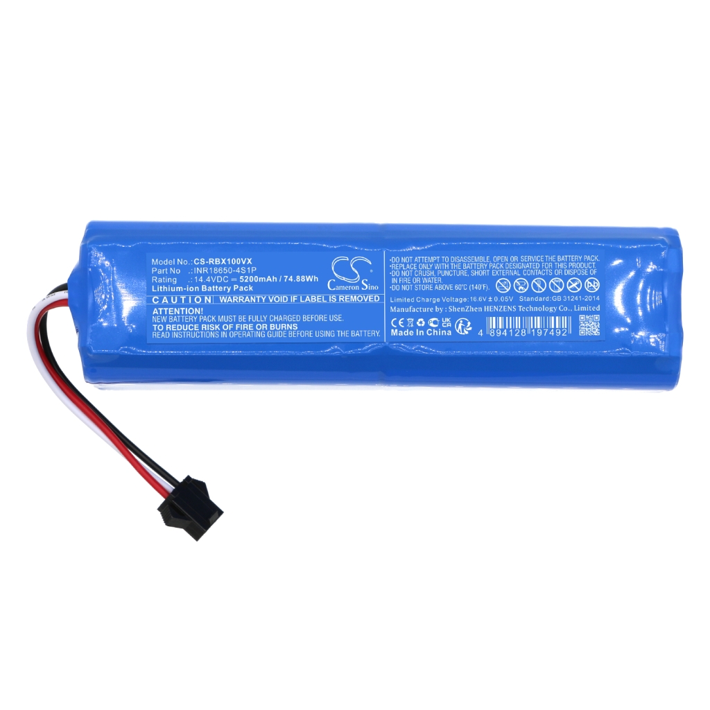Batterie à vide Bobsweep CS-RBX100VX