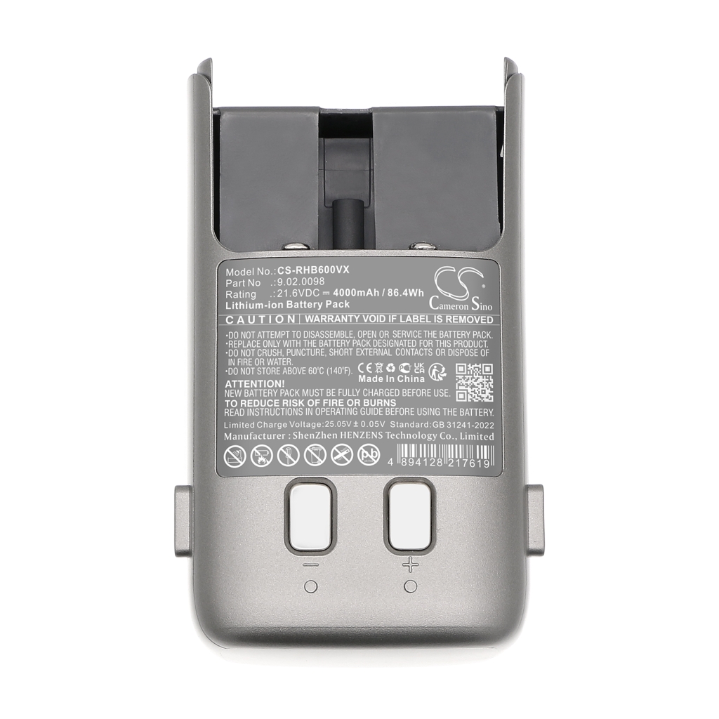 Battery Replaces 9.02.0098