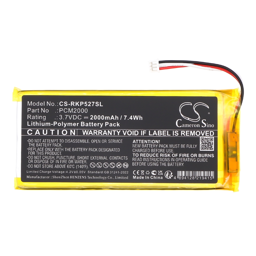Batteries Remplace PCM2000