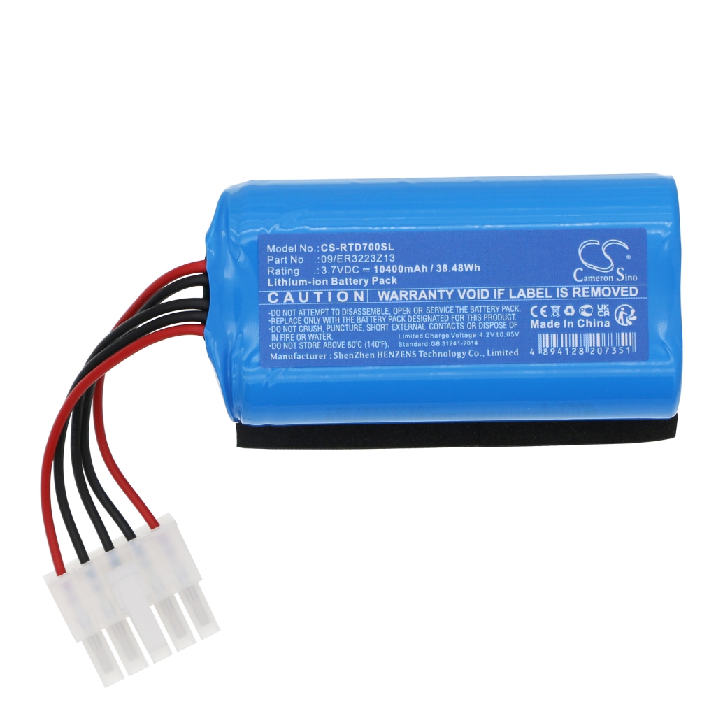 Batteries Remplace 4LI-18650-1S4P-R1