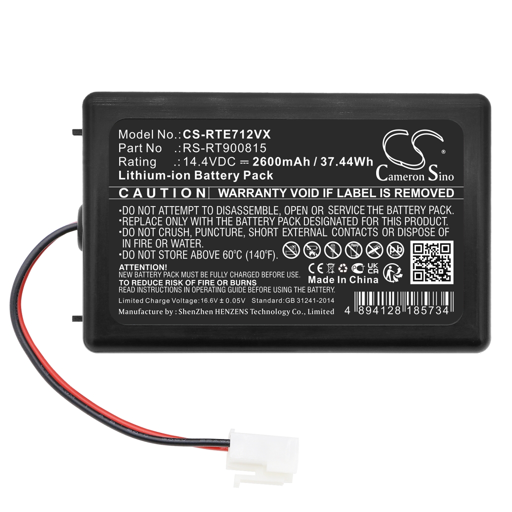 Batterie à vide Rowenta CS-RTE712VX