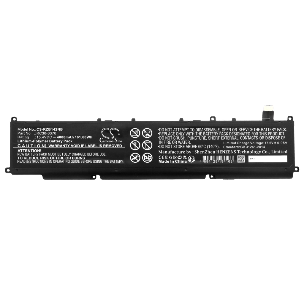 Batterie pour ordinateur portable Razer CS-RZB142NB