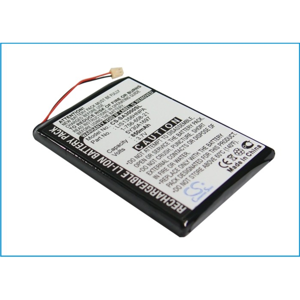 MP3, MP4, MP4, PMP Batterie Sony CS-SA3000SL