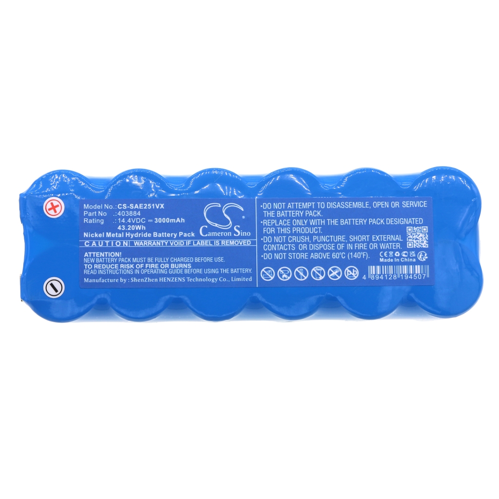 Remplacement de batterie compatible pour Solac 403884