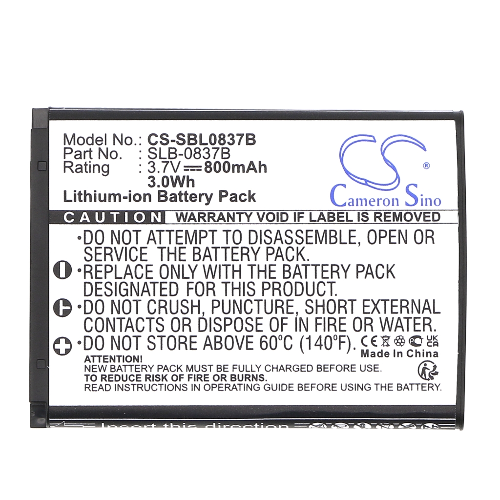 Kamera Akkus Samsung CS-SBL0837B