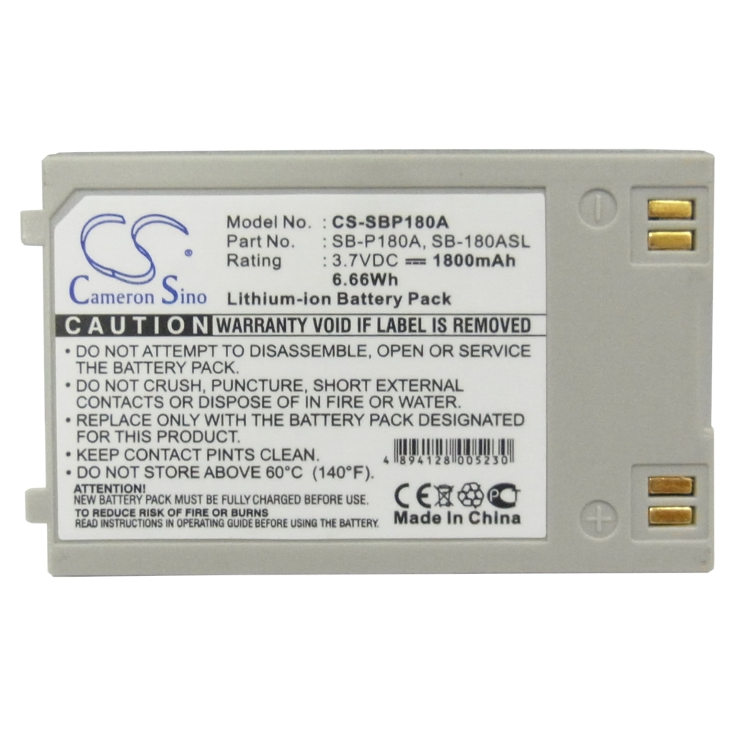 Batterie de l'appareil photo Samsung SC-MM12S
