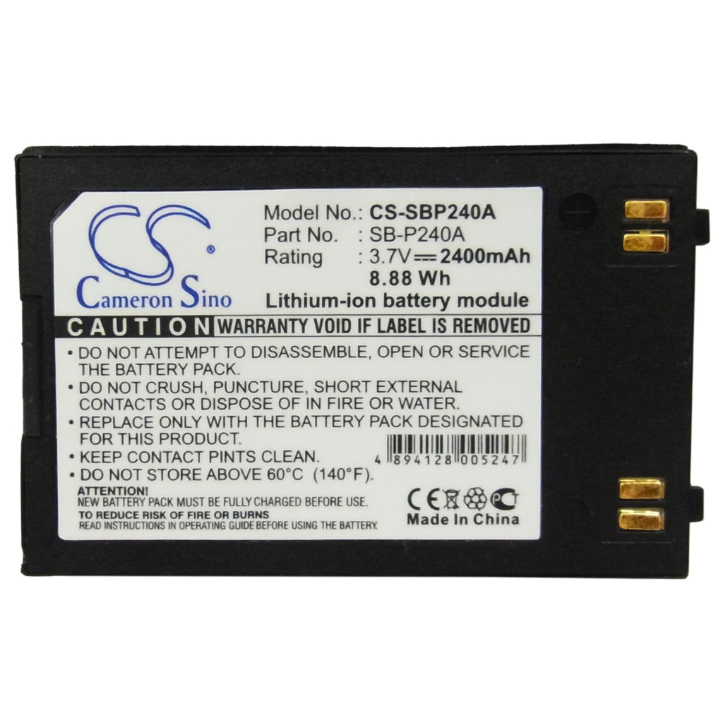Batterie de l'appareil photo Samsung SC-MM10