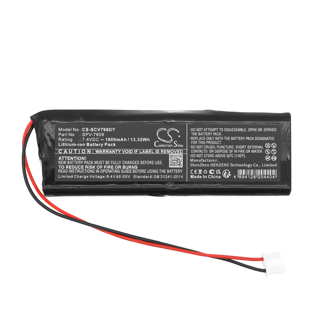 Batterie du lecteur DVD Sencor CS-SCV799DY