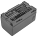 Remplacement de batterie compatible pour Topcon BDC72