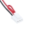 Détail du connecteur 3 broches CS-SDT300MD avec fils rouges et noirs
