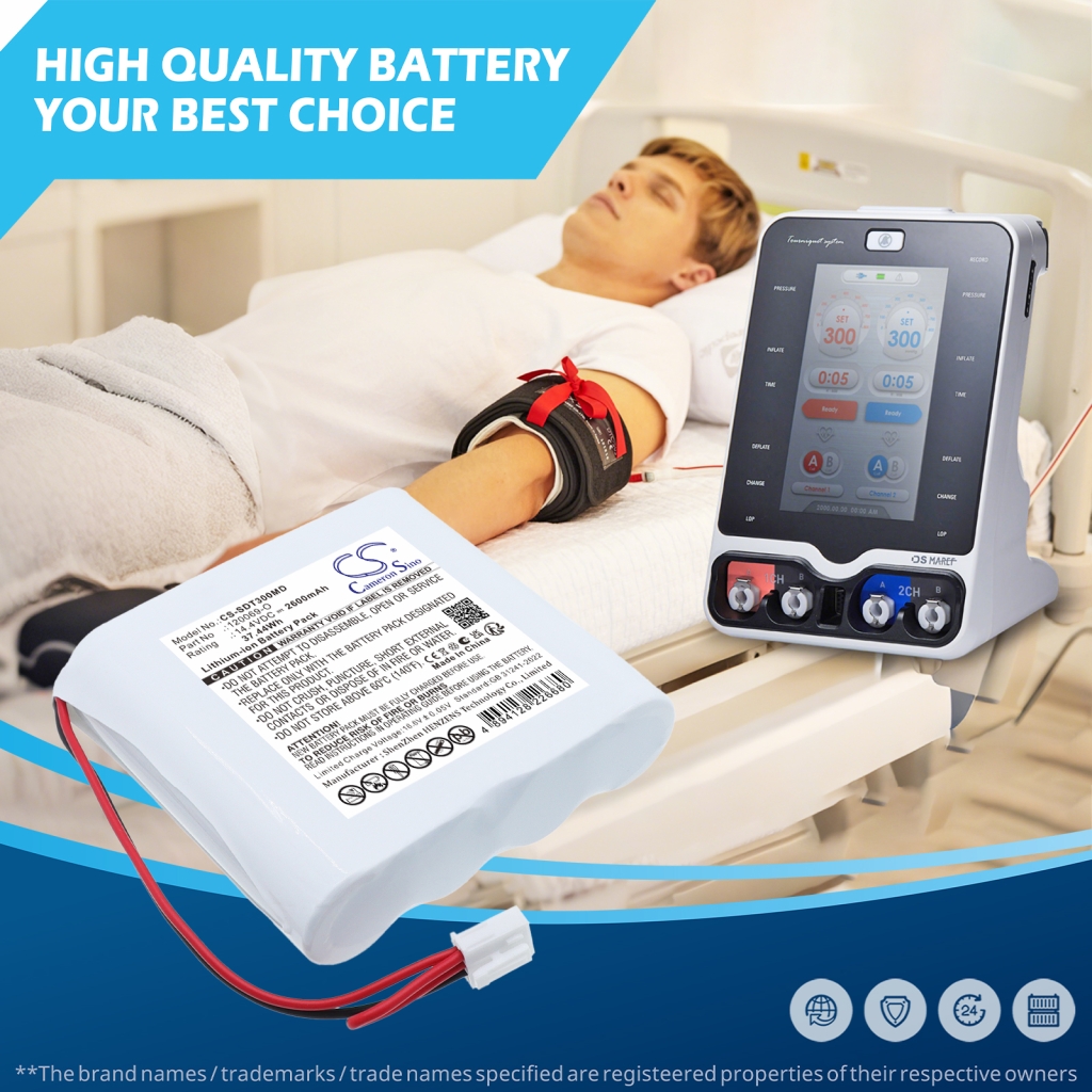 Image marketing CS-SDT300MD avec garrot médical OS Mares à l'hôpital