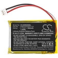 Kompatibler Ersatzakku für Sennheiser AHB702535PCT-01