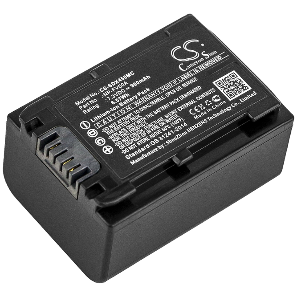 Batterie de l'appareil photo Sony FDR-AXP33