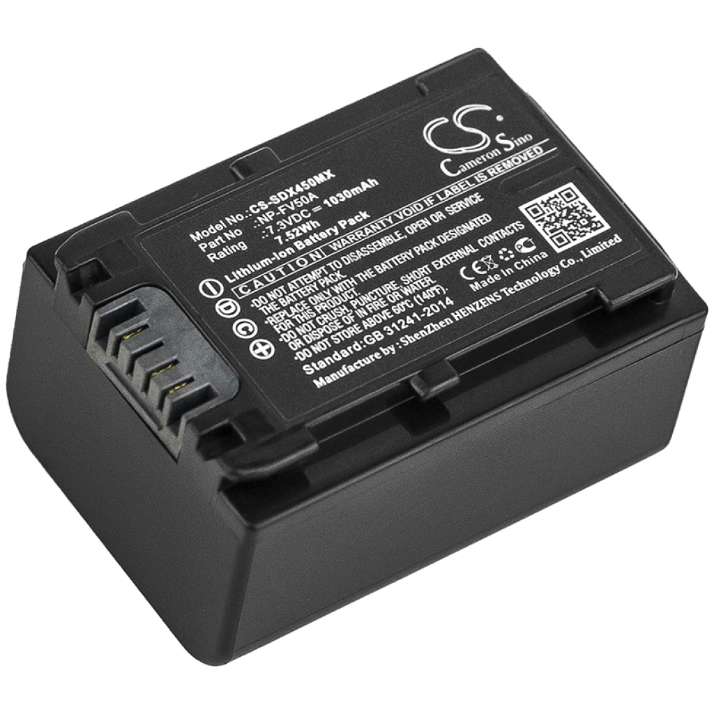 Batterie de l'appareil photo Sony FDR-AXP33