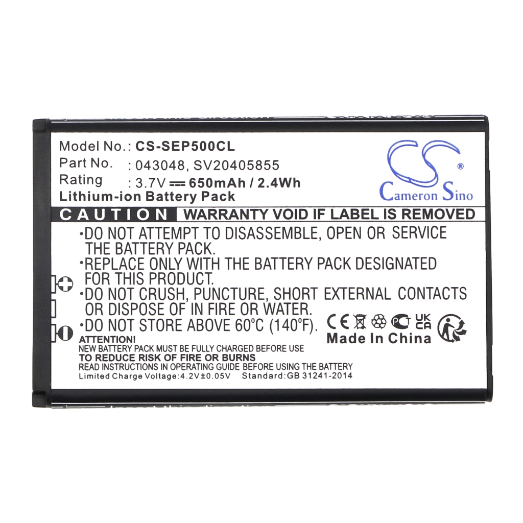 Swissvoice Batterie de téléphone sans fil CS-SEP500CL