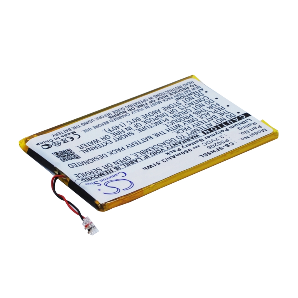 MP3, MP4, MP4, PMP Batterie JNC CS-SFH5SL