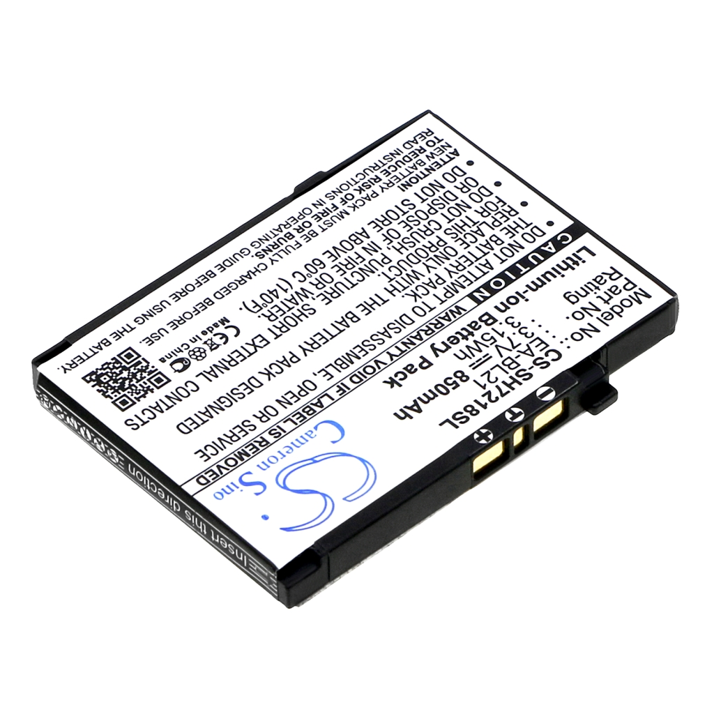 Batterie de téléphone portable Sharp SH7218C