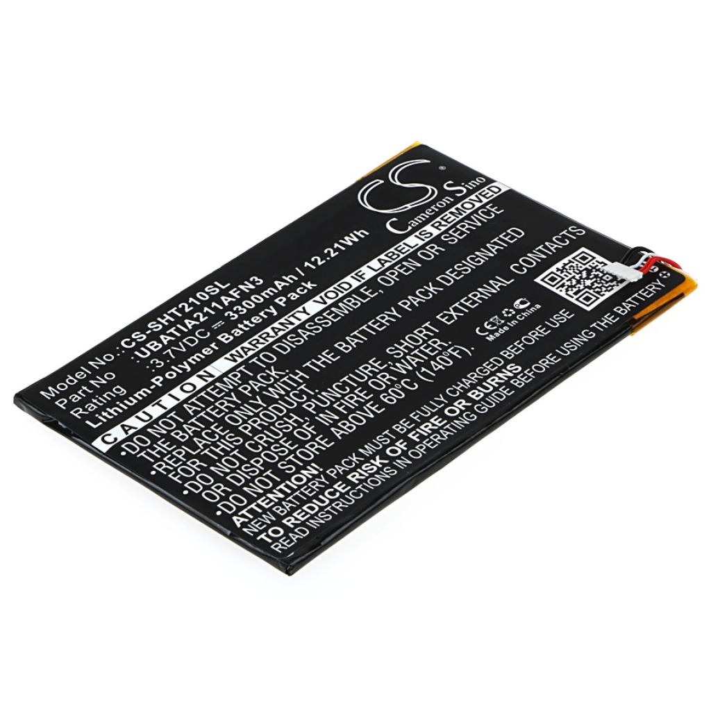 Remplacement de batterie compatible pour Sharp UBATIA211AFN3