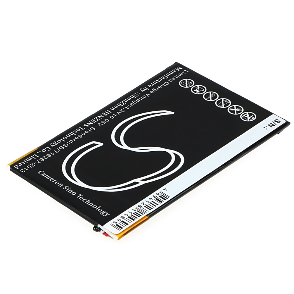 Remplacement de batterie compatible pour Sharp UBATIA211AFN3
