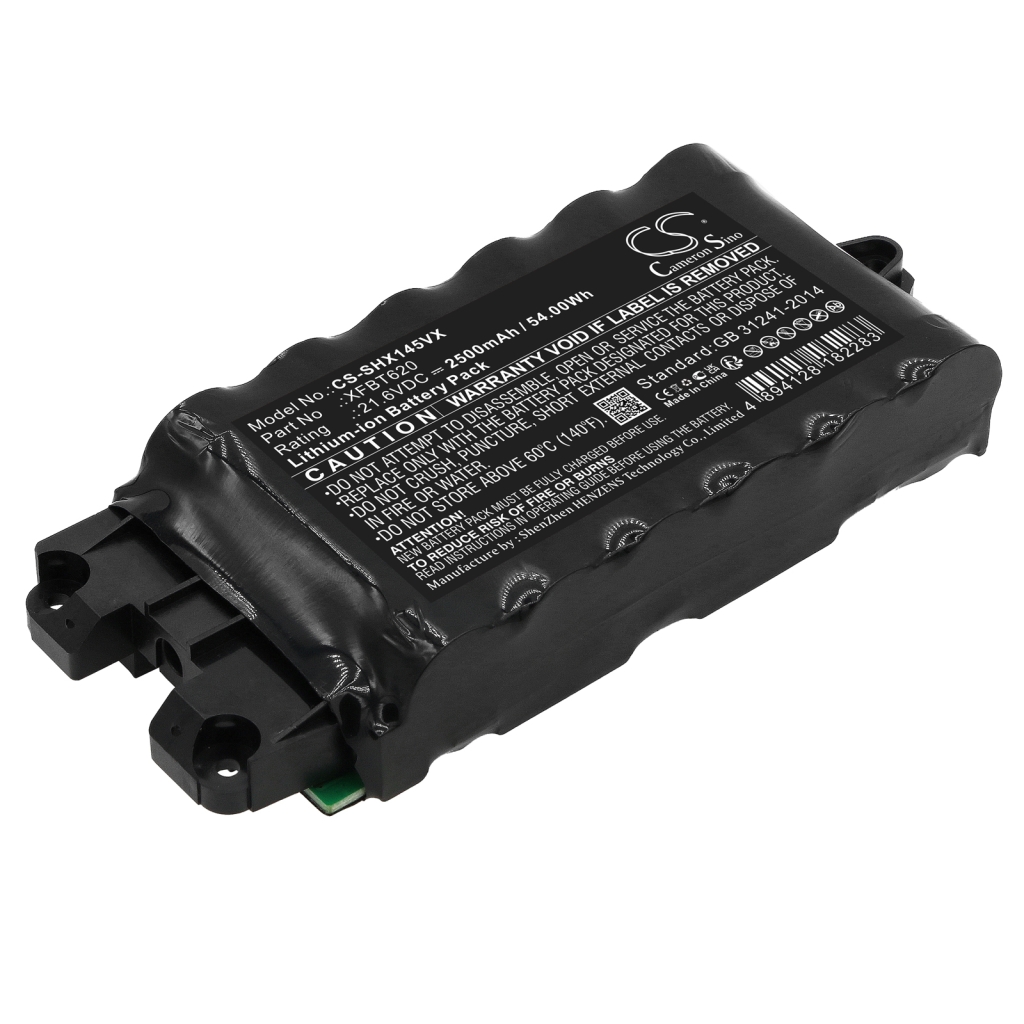 Remplacement de batterie compatible pour Shark XFBT620