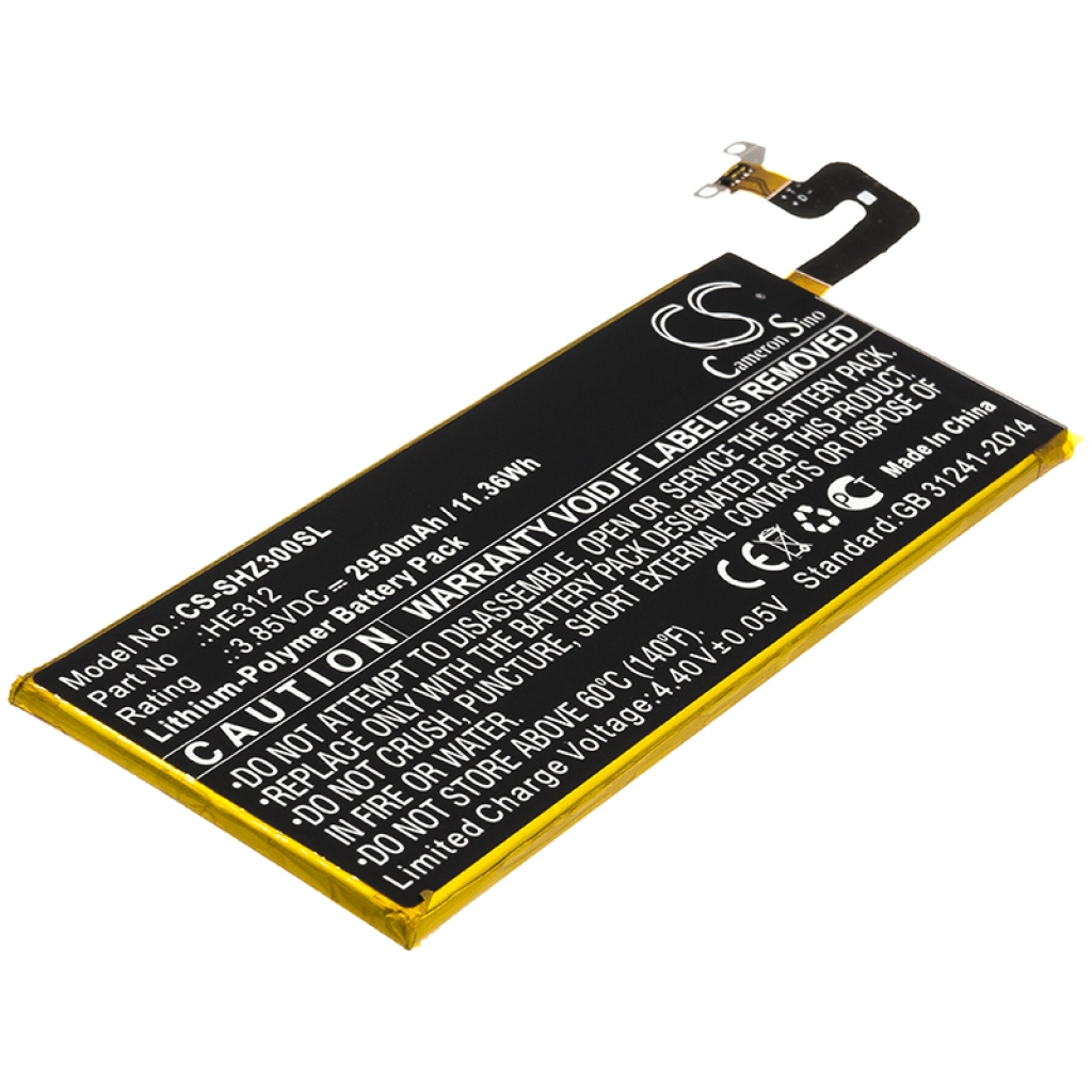 Batterie de téléphone portable Sharp CS-SHZ300SL