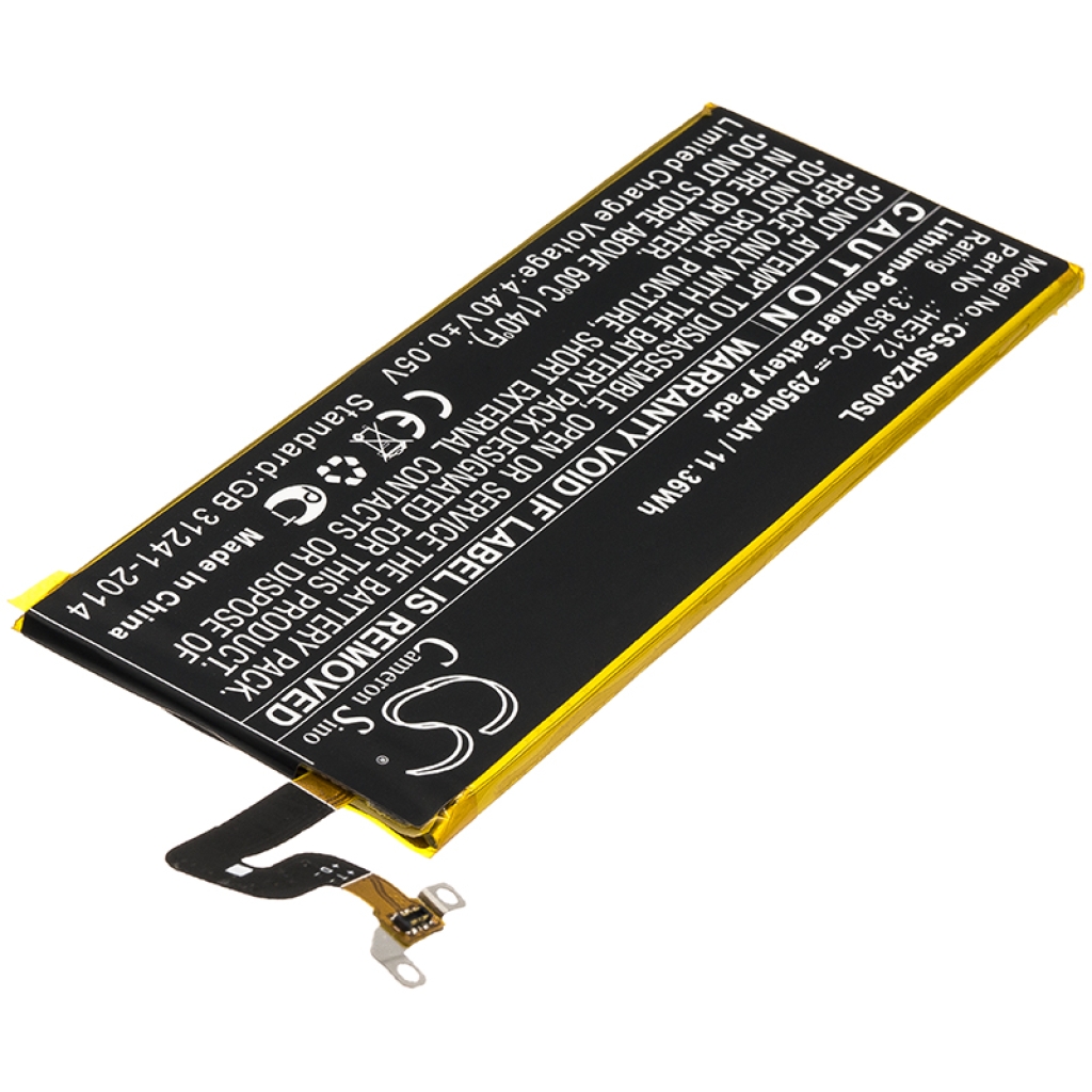 Batterie de téléphone portable Sharp CS-SHZ300SL