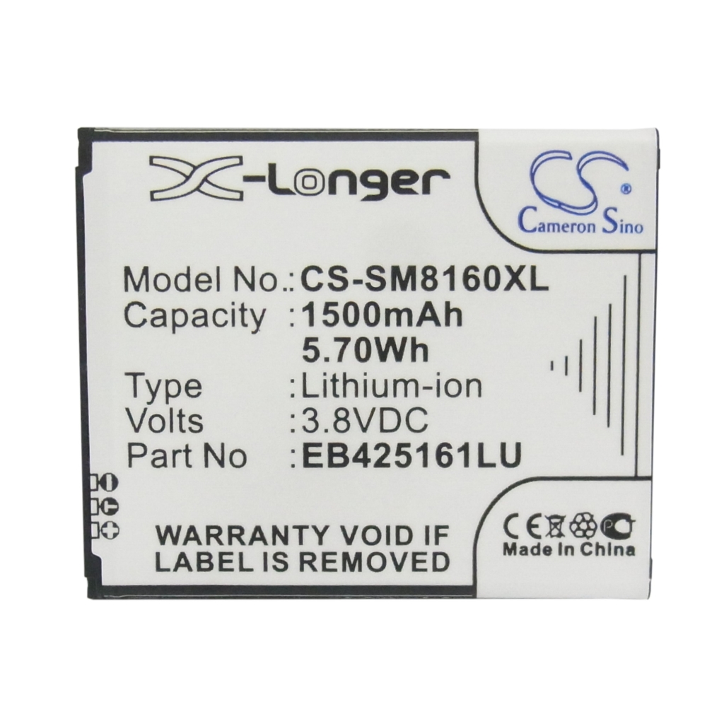 Batterie de téléphone portable Samsung CS-SM8160XL