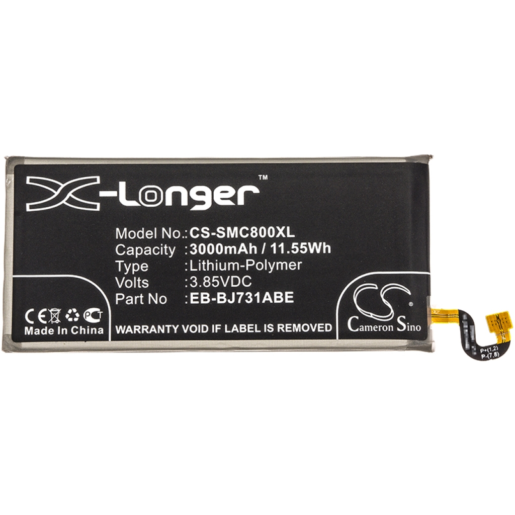 Batterie de téléphone portable Samsung CS-SMC800XL