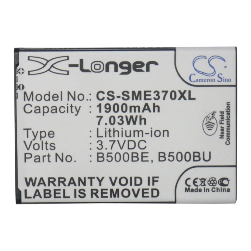 Batterie de téléphone portable Samsung CS-SME370XL
