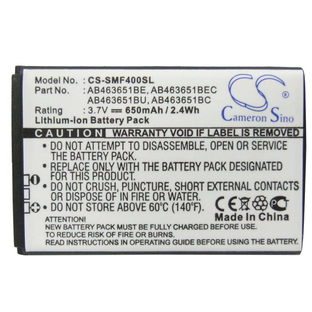 Batteries Remplace AB463651BU