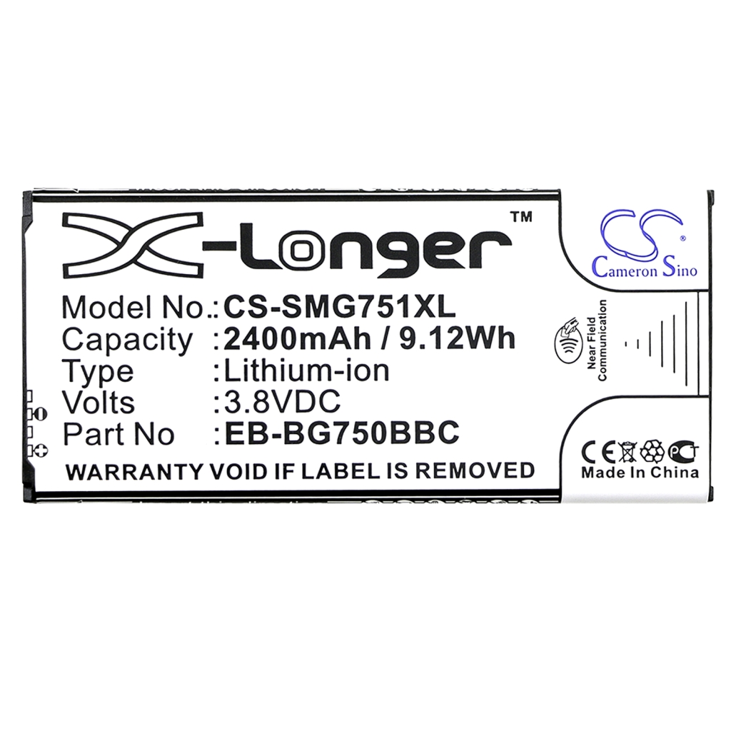 Batterie de téléphone portable Samsung CS-SMG751XL