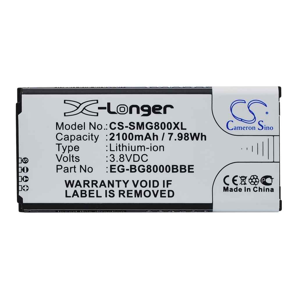 Batterie de téléphone portable Samsung CS-SMG800XL