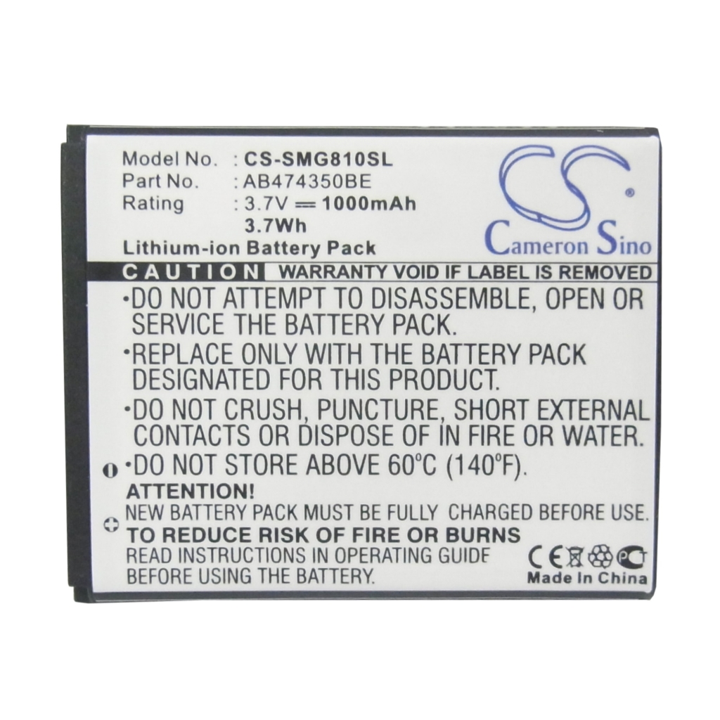 Batteries Remplace AB474350BABSTD