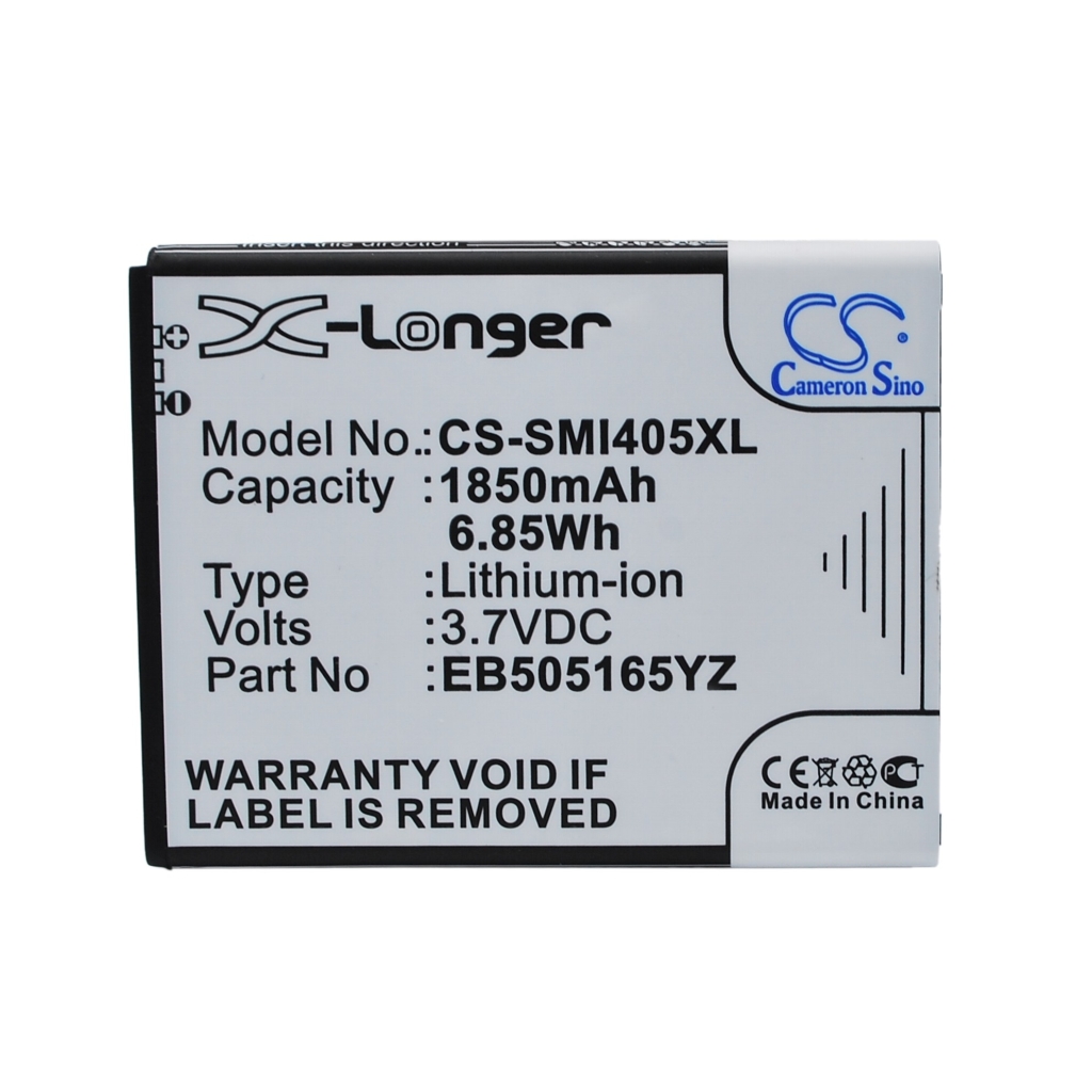 Batterie de téléphone portable Samsung CS-SMI405XL